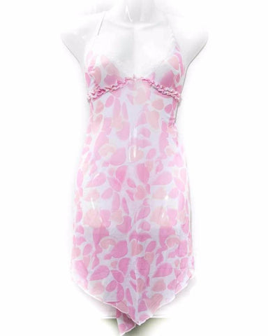 Pink Heart Short Nighty