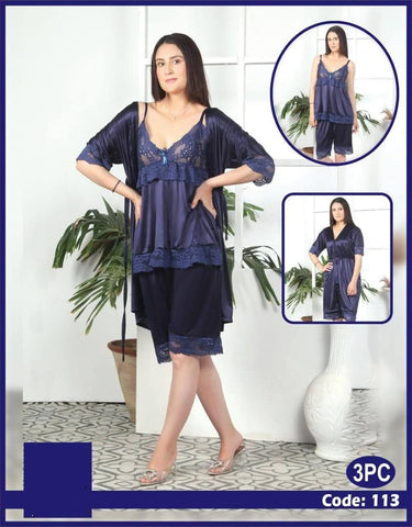 3-Piece Nightwear Set - Code 113