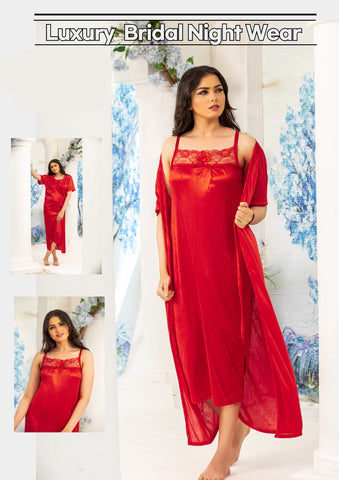 2-Piece Luxury  Nightwear Set– Bridal Set Code 357