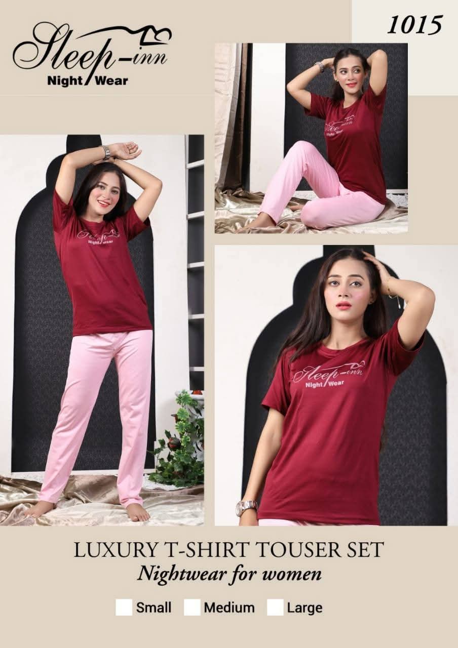 2 Pieces Ladies Trouser/Shirt- Premium Quality (Size Small-Medium-Large) 8 Designs Available