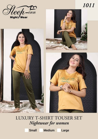 2 Pieces Ladies Trouser/Shirt- Premium Quality (Size Small-Medium-Large) 8 Designs Available