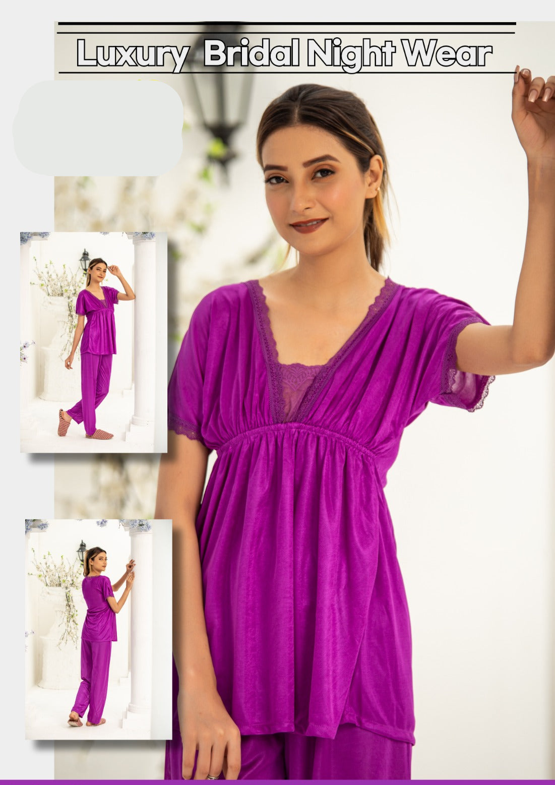 2 Piece Silky & Sleepy Night Wear